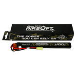 Gens ace 25C 1400mAh 3S1P 11.1V Airsoft Gun Lipo Battery with mini Tamiya Plug