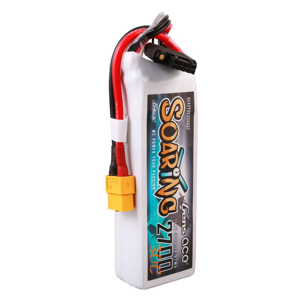 Gens ace G-Tech Soaring 2700 mAh 11,1 V 30 C 3S1P LiPo-Akkupack mit XT60-Stecker