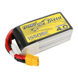 Tattu R-Line Version 4.0 1550 mAh 14,8 V 130C 4S1P Lipo-Akkupack mit XT60-Stecker