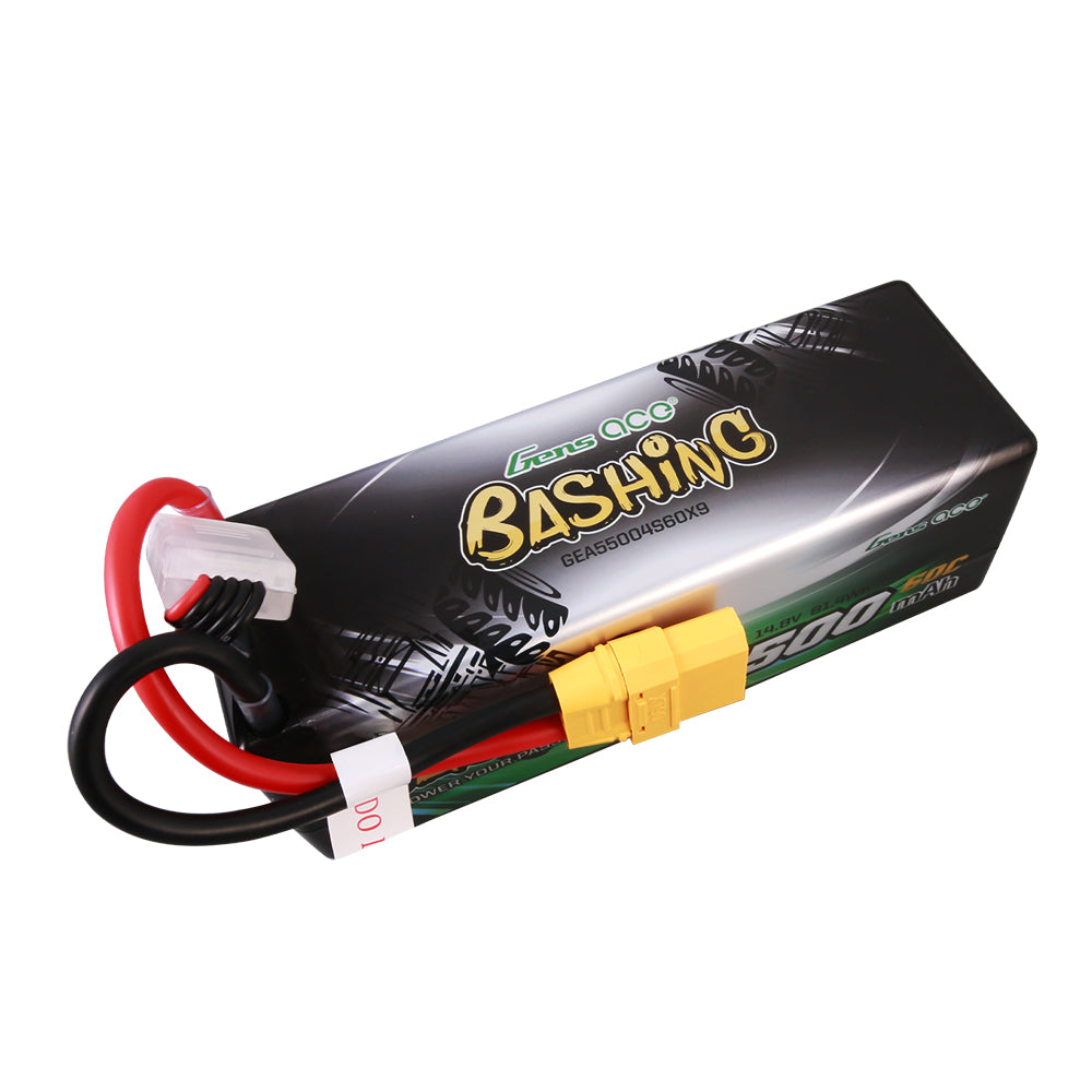 Gens ace 5500mAh 4S1P 14,8V 60C HardCase RC-Auto Lipo-Akku 14#