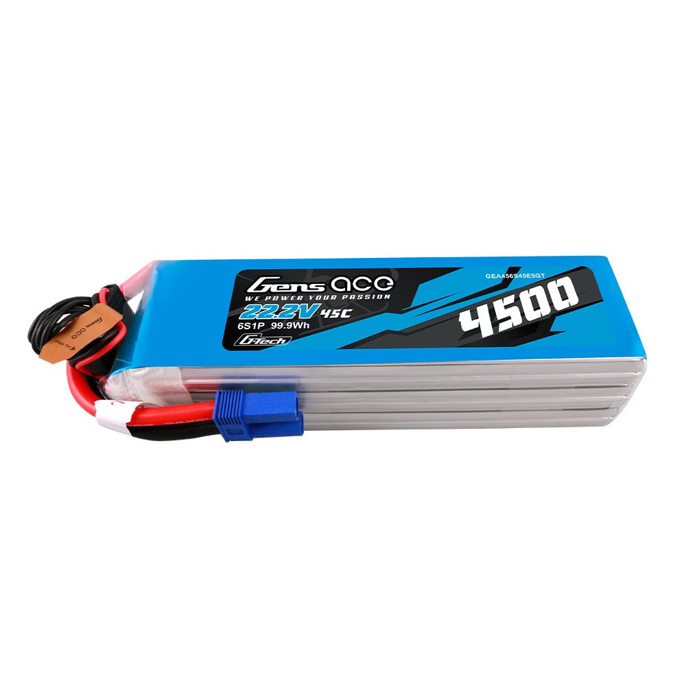 Gens ace G-Tech 4500 mAh 22,2 V 45 C 6S1P Lipo-Akkupack für Goblin 500