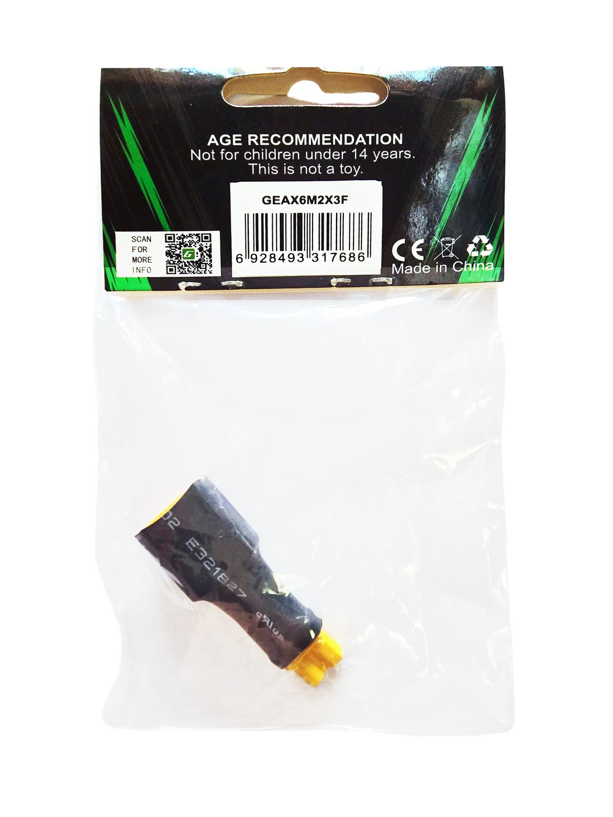 Gens ace XT60 Male to XT30 Female Adapter