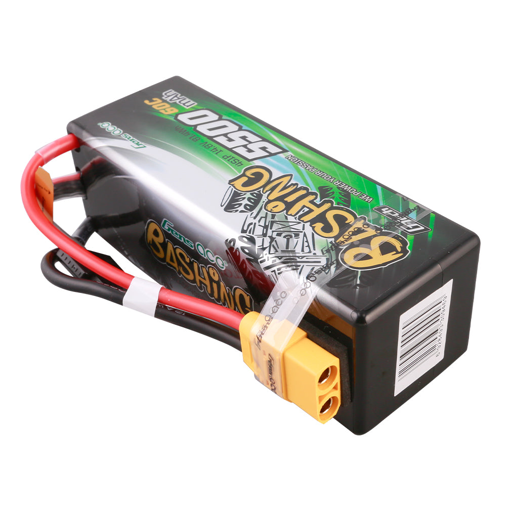 Gens ace G-Tech 5500mAh 4S 14.8V 60C HardCase RC car Lipo Battery