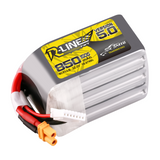 Tattu R-Line Version 5.0 850 mAh 22,2 V 6S1P 150C Lipo-Akkupack mit XT30U-F-Stecker