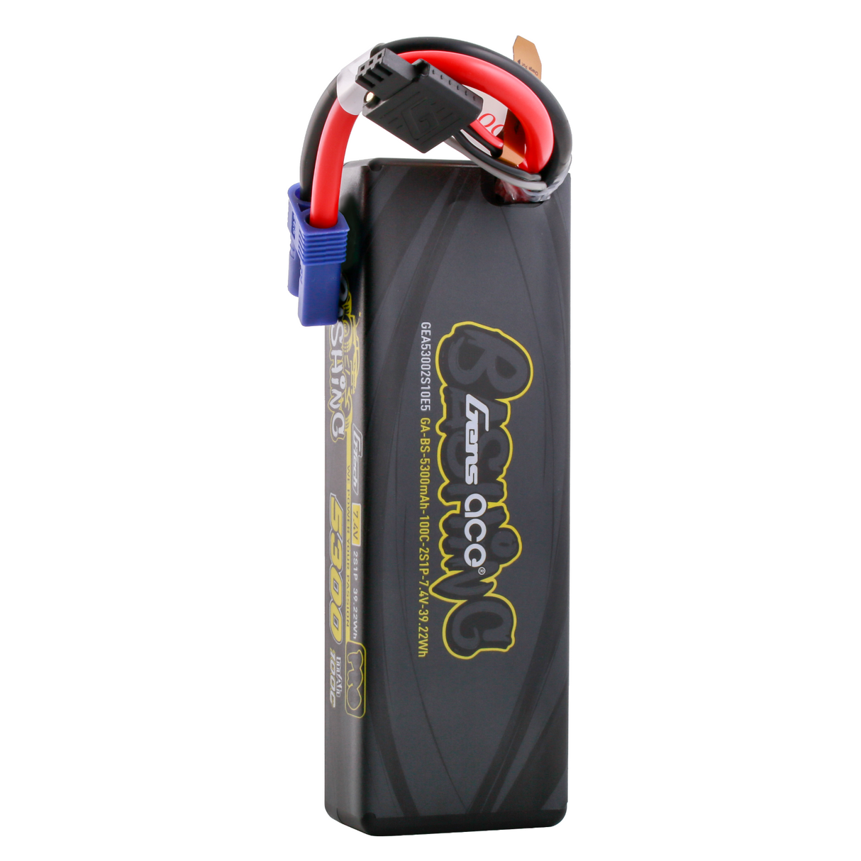 Gens ace G-Tech 5300mAh 7.4V 100C 2S Lipo Battery Pack with EC5-Bashing Series