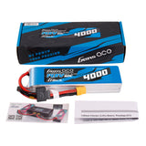 Gens Ace G-Tech 4000mAh 14.8V 60C 4S1P XT60 LIPO Battery Pack