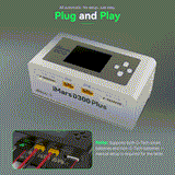 Gens ace iMars D300 Plus Smart Charger | Dual-Channel | G-tech | EW White