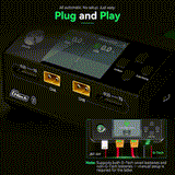 Gens ace iMars D1000 Plus Smart Charger | Dual Channel | AC 1000W | UK version