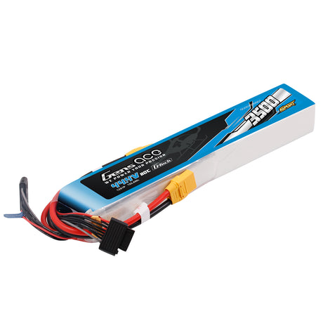 Gens Ace G-Tech 3500mAh 44.4V 80C 12S1P XT90 LIPO Battery Pack
