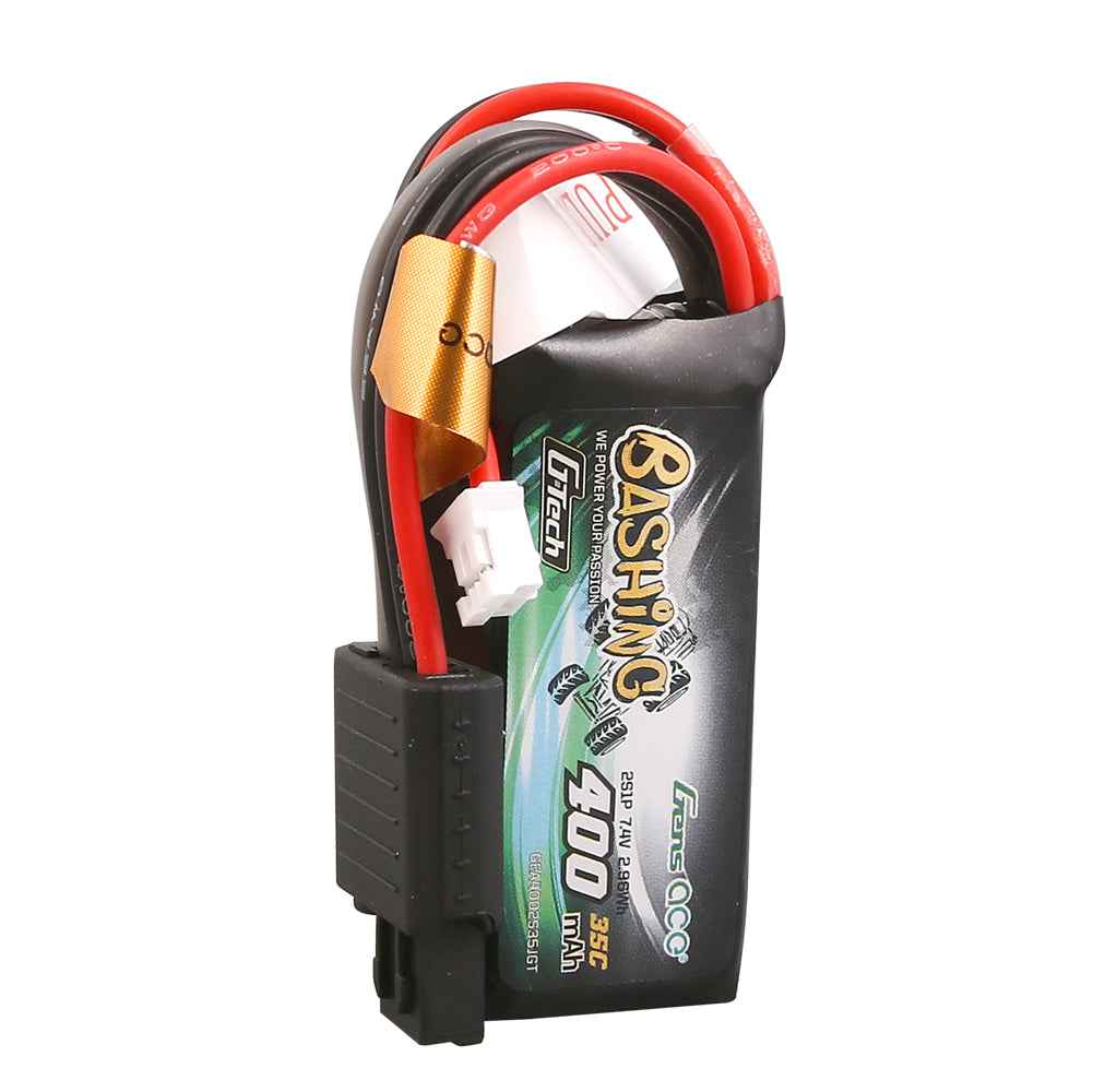 Gens ace G-Tech 400 mAh 7,4 V 2S1P 35C Lipo-Akkupack mit JST-PHR Plug-Bashing-Serie