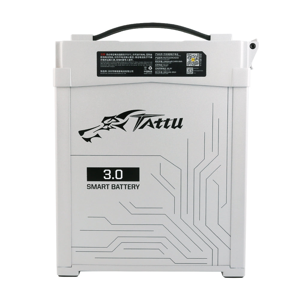 Tattu 3.0 28000mAh 53.2V 25C 14S1P HV Lipo Battery Pack with Molex plug