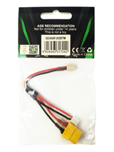 Gens ace XT60 female, JST-XHR-2P to BT2.0 male adapter, 100mm