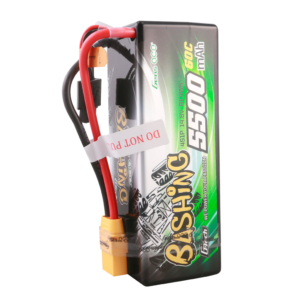 Gens ace G-Tech 5500 mAh 4S1P 14,8 V 60C HardCase Lipo-Akku für RC-Autos