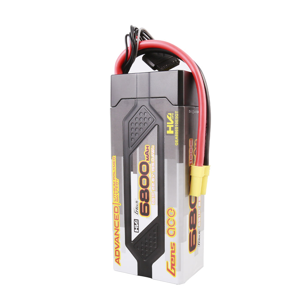 Gens ace G-Tech Advanced 6800 mAh 22,8 V 100C 6S1P HardCase 61#Lipo-Akkupack mit EC5