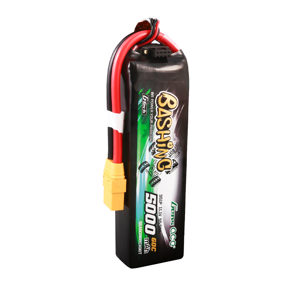 Gens ace G-Tech 5000 mAh 11,1 V 3S1P 60C Lipo Akkupack mit XT90 Stecker Bashing Serie