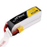 Tattu 450mAh 4S 95C 15.2V HV Lipo Battery with XT30 Plug