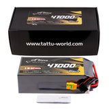 Tattu 41000mAh 6S1P 5C 23.7V Lipo Battery with XT90S-F | Ultra High Voltage | G-Tech