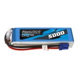 Gens ace 5000mAh 14.8V 45C 4S1P Heli Lipo Battery with EC5 Plug