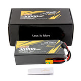 Tattu Semi-solid State 300Wh/kg 30000mAh 10C 22.2V 6S1P G-Tech Lipo Battery Pack with XT90S-F