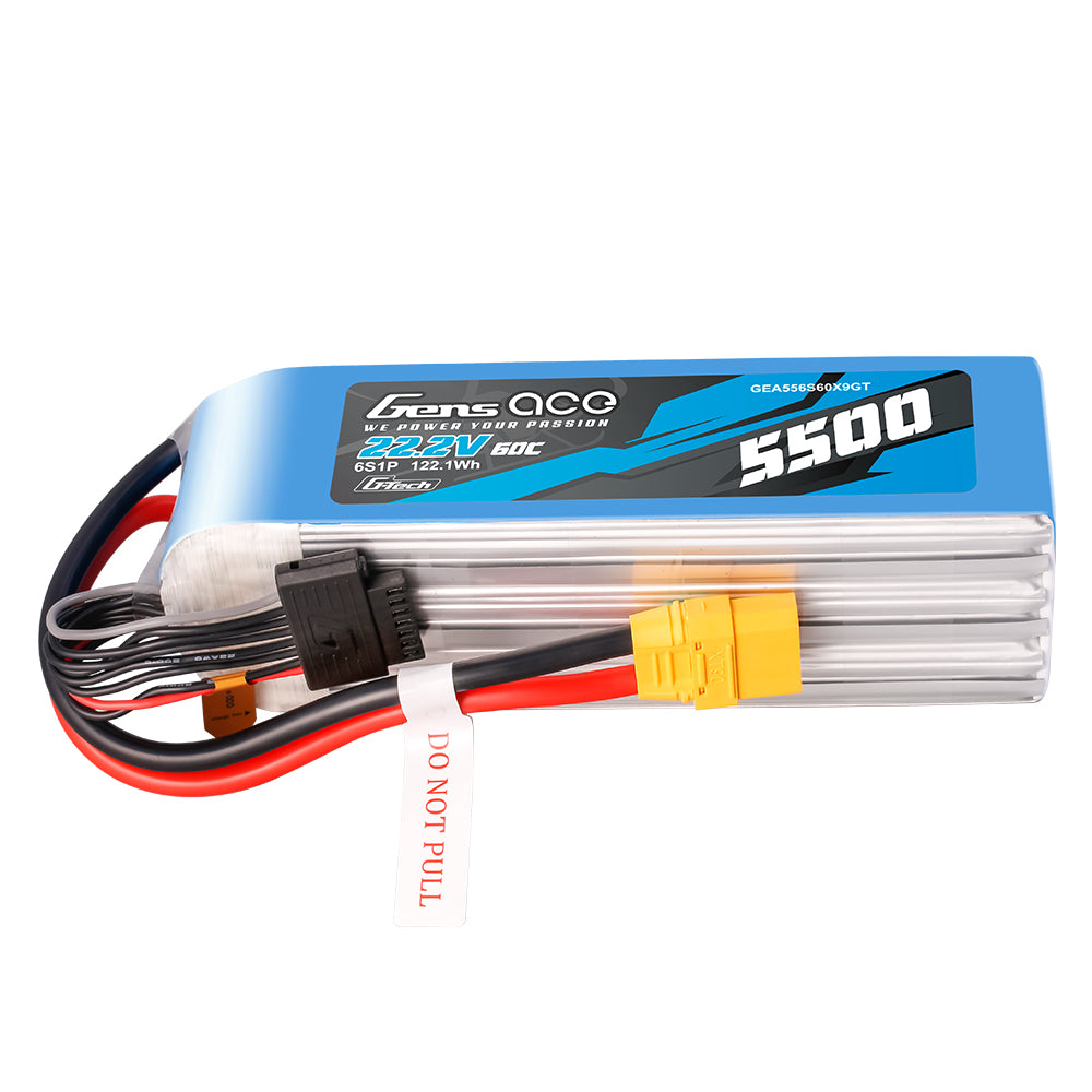 Gens Ace G-Tech 5500 mAh 22,2 V 60 C 6S1P XT90 LIPO-Akku