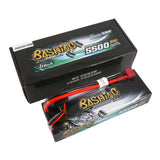 Gens ace G-Tech 5500 mAh 7,4 V 2S1P 60C Auto Lipo Akku Pack Hardcase 24# mit T-Stecker