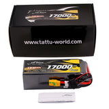 Tattu 17000mAh 6S1P 5C 23.7V Lipo Battery with XT90S-F | 4.45V Ultra High Voltage | G-Tech