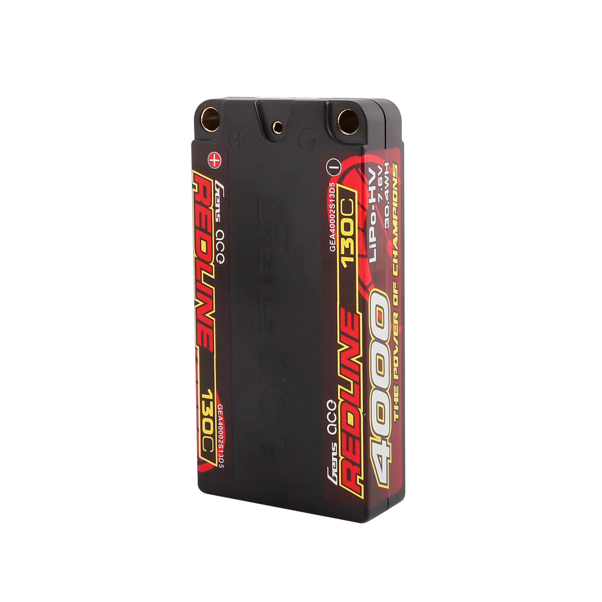 Gens ace Redline Serie 4000 mAh 7,6 V 130C 2S1P HardCase HV Lipo Akkupack mit Hardcase 65#