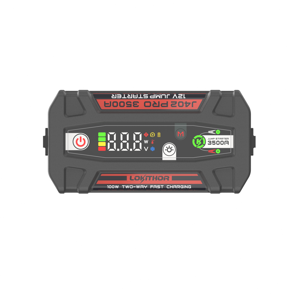 Lokithor J402 PRO Jump Starter | 12V 3500A | LiPo