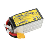 Tattu R-Line Version 4.0 1550mAh 6S 22.2V 130C Lipo Battery Pack with XT60 Plug