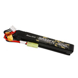 Gens ace 25C 1500 mAh 3S1P 11,1 V Nunchuck 2X Airsoft Gun Lipo Akku mit Mini-Tamiya-Stecker