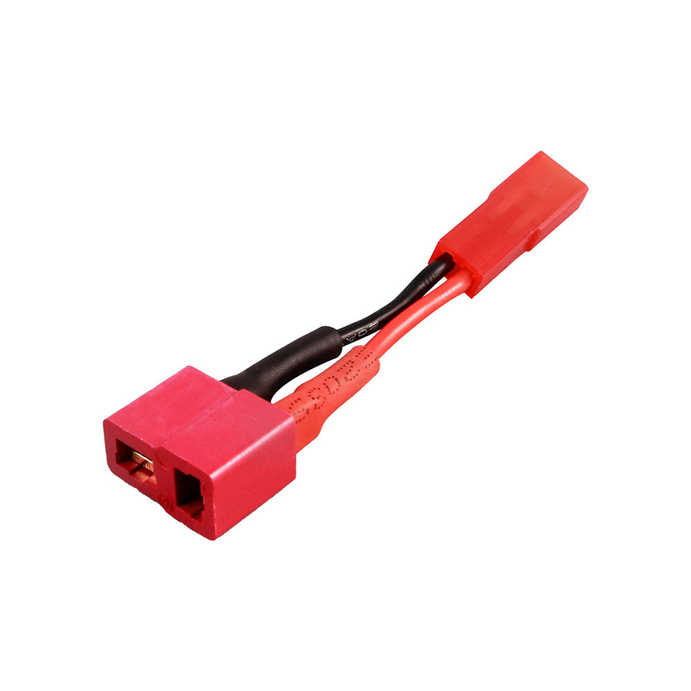 YIXISI Lot De 4 Câbles Adaptateur Deans T Vers JST - Connecteur JST Vers Prise Deans T 20AWG Silicone 15cm - Pour Batteries Lipo RC