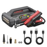 Lokithor JA302 PRO Jump Starter | 150PSI Air Inflator | 12V 3000A