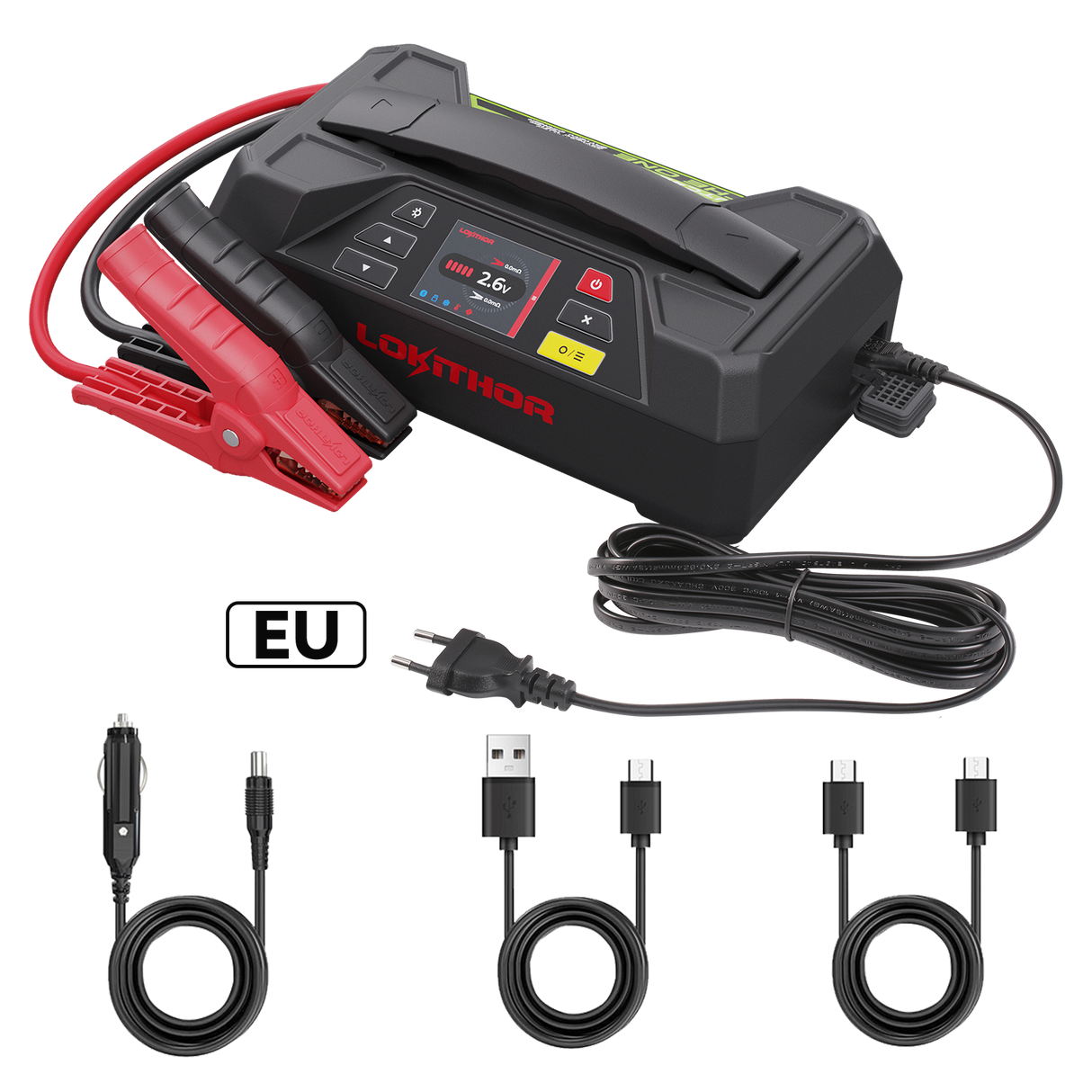 Lokithor JTC4250 THE ONE LiFePO4 12V 89.6Wh 4250A Multifunctional Jump Starter