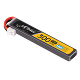 TATTU 300mAh 75C 3.8V 1CELLS  1.14Wh Lipo Battery Pack with JST Plug for micro drones