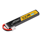 TATTU 300mAh 75C 3.8V 1CELLS  1.14Wh Lipo Battery Pack with JST Plug for micro drones