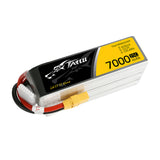 Tattu 7000mAh 6S 22.2V 25C Lipo Battery pack with XT90