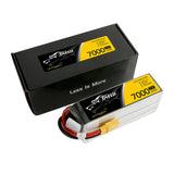 Tattu 7000mAh 6S 22.2V 25C Lipo Battery pack with XT90