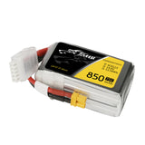 Tattu 850 mAh 4S 14,8 V 75C Lipo-Akkupack mit XT30-Stecker