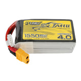 Tattu R-Line Version 4.0 1550mAh 4S 14.8V 130C Lipo Battery Pack with XT60 Plug