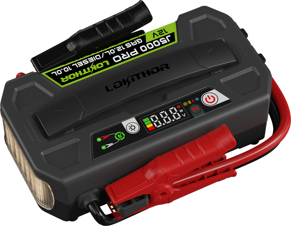 Lokithor J5000 PRO LiFePO4 12V 99.84Wh 5000A Heavy Duty Jump Starter