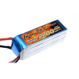 Gens ace 2200mAh 18.5V 30C 5S1P Lipo Battery Pack