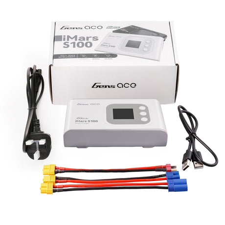 Gens ace iMars S100 G-tech Smart Charger | UK White