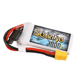 Gens ace G-Tech Soaring 1000 mAh 7,4 V 30C 2S1P Lipo-Akkupack mit XT60-Stecker