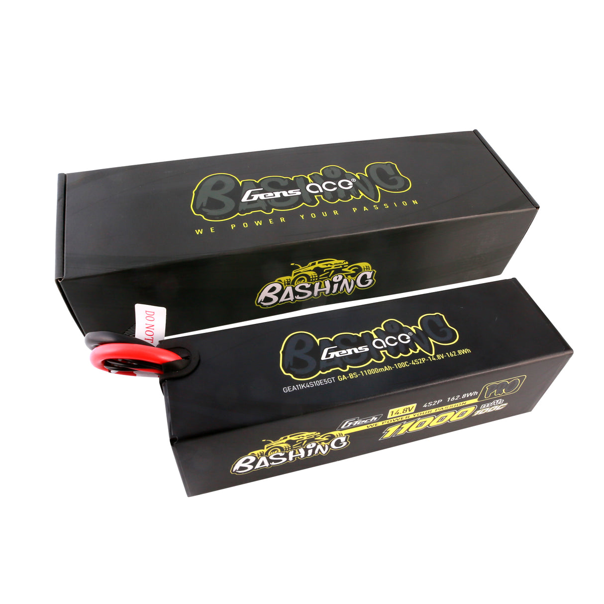 Gens ace G-Tech 11000mAh 14,8V 100C 4S2P Lipo Akkupack mit EC5-Bashing Serie