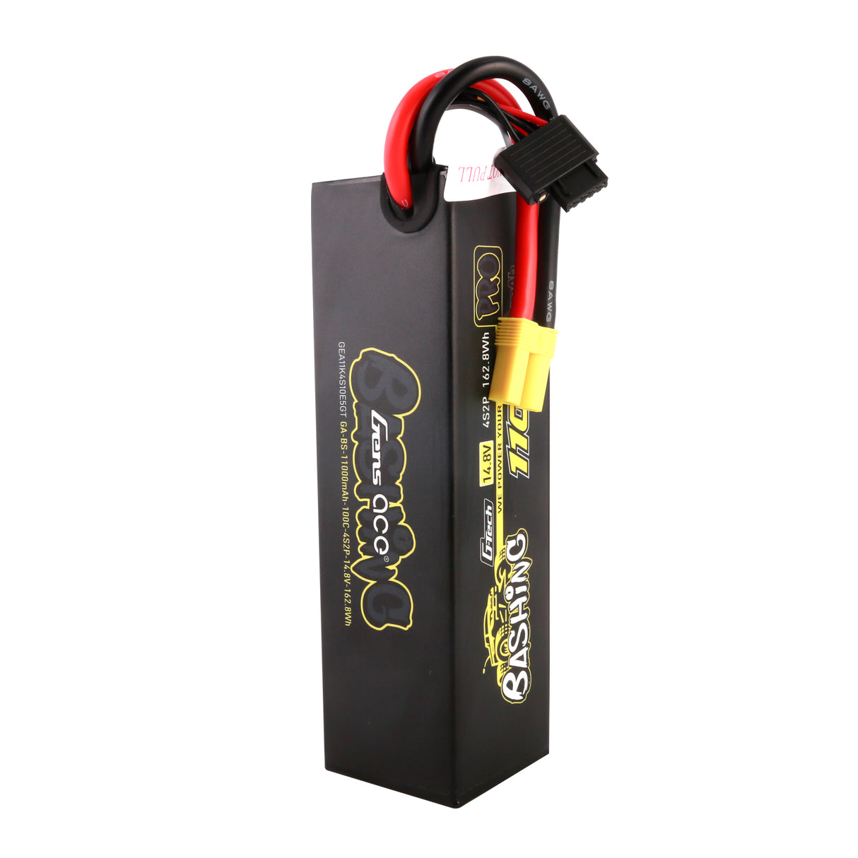 Gens ace G-Tech 11000mAh 14,8V 100C 4S2P Lipo Akkupack mit EC5-Bashing Serie