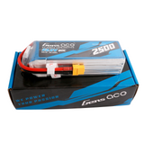 Gens ace 2500mAh 22.2V 80C 6S1P Lipo Battery Pack with XT60 plug