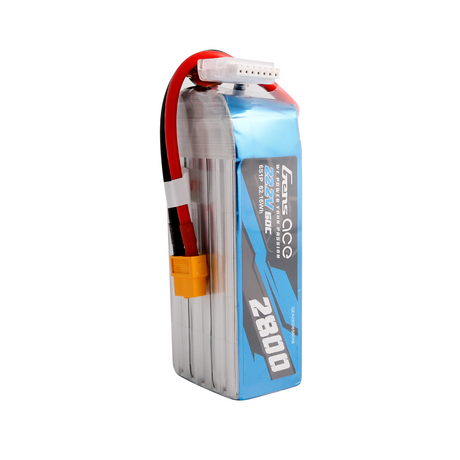 Gens ace 2800mAh 22.2V 60C 6S1P Lipo Battery Pack with XT60 plug