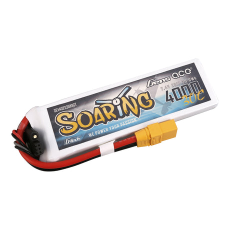 Gens ace G-Tech Soaring 4000 mAh 7,4 V 30C 2S1P Lipo-Akkupack mit XT90-Stecker