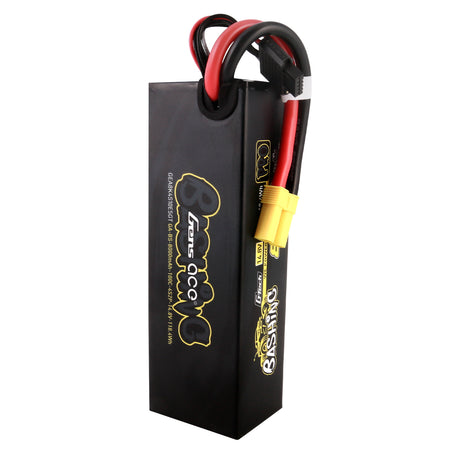 Gens ace 8000mAh 4S 100C 14.8V Lipo Battery | EC5 Plug | Bashing Pro
