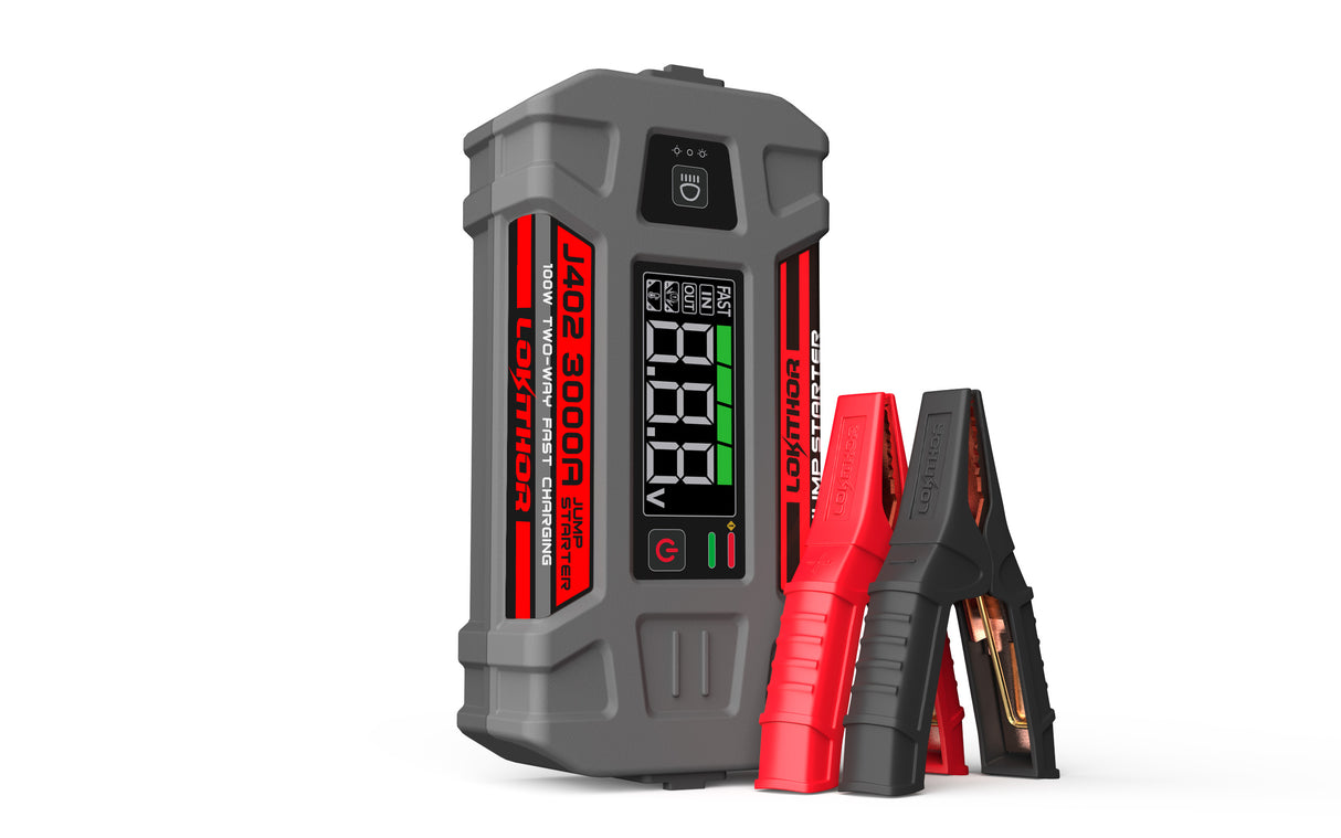 Lokithor 3000A 12V 88.8Wh Lithium Jump Starter